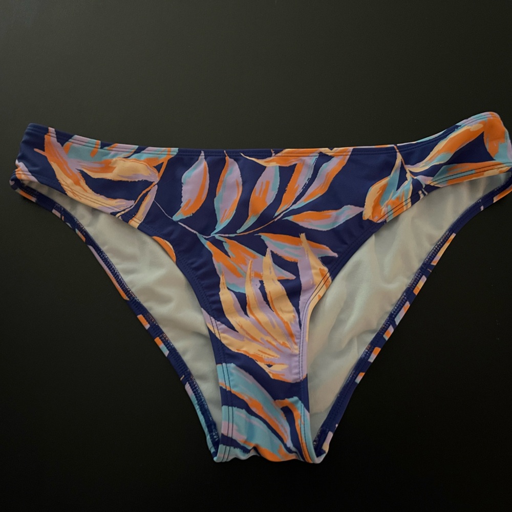 Cupshe Release Happiness Hipster Bikini Bottoms (Multi, L) NWT